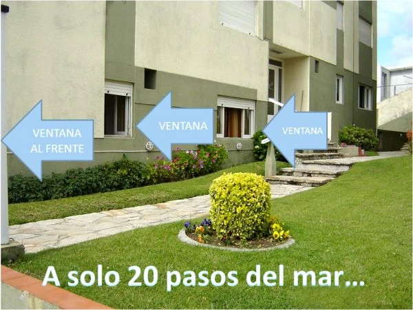3 Ambientes Frente al Mar - Para Disfrutar Tus Vacaciones - A solo 20 pasos de la playa - Departamento en San Bernardo