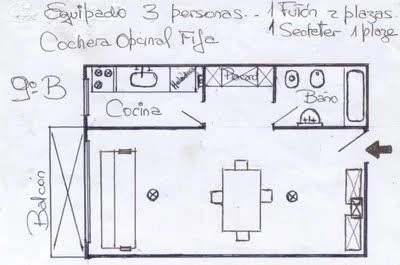 Monoambiente en 9no Piso al Frente - Balcon Saliente - Cochera Opcional - A 1 cuadra de la plaza Colon - Departamento en Mar del Plata
