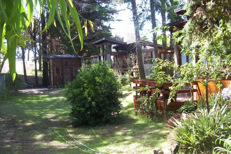 A dos cuadras de la playa y media del bosque - Con hermosa vegetacion - Cabaña en Aguas Verdes
