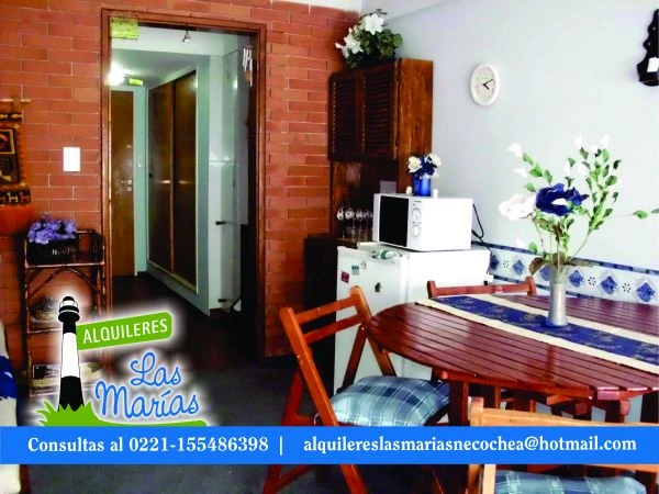 Hermoso Monoambiente - Frente al Mar - Cómodo y confortable. - Frente al Mar - Pleno Centro. - Departamento en Necochea