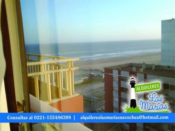 Hermoso Monoambiente - Frente al Mar - Cómodo y confortable. - Frente al Mar - Pleno Centro. - Departamento en Necochea