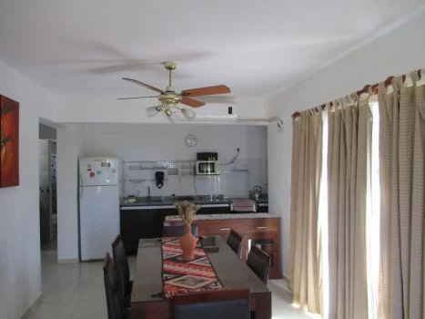 Departamento de 3 ambientes para 5 personas - Ubicado a una cuadra del mar y dos del mar - Departamento en San Bernardo