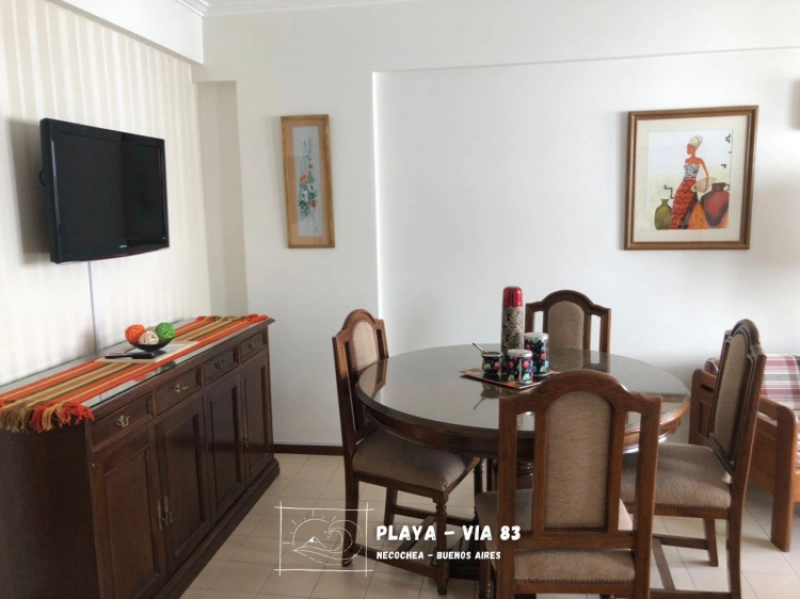 Departamento Playa Via - 83 - A metros de la playa - Departamento en Necochea