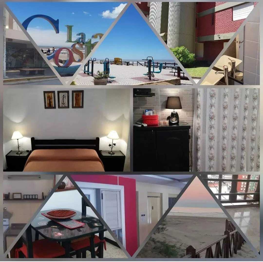 Ambiente y medio céntrico, con balcon vista al Mar. -  - Departamento en San Bernardo