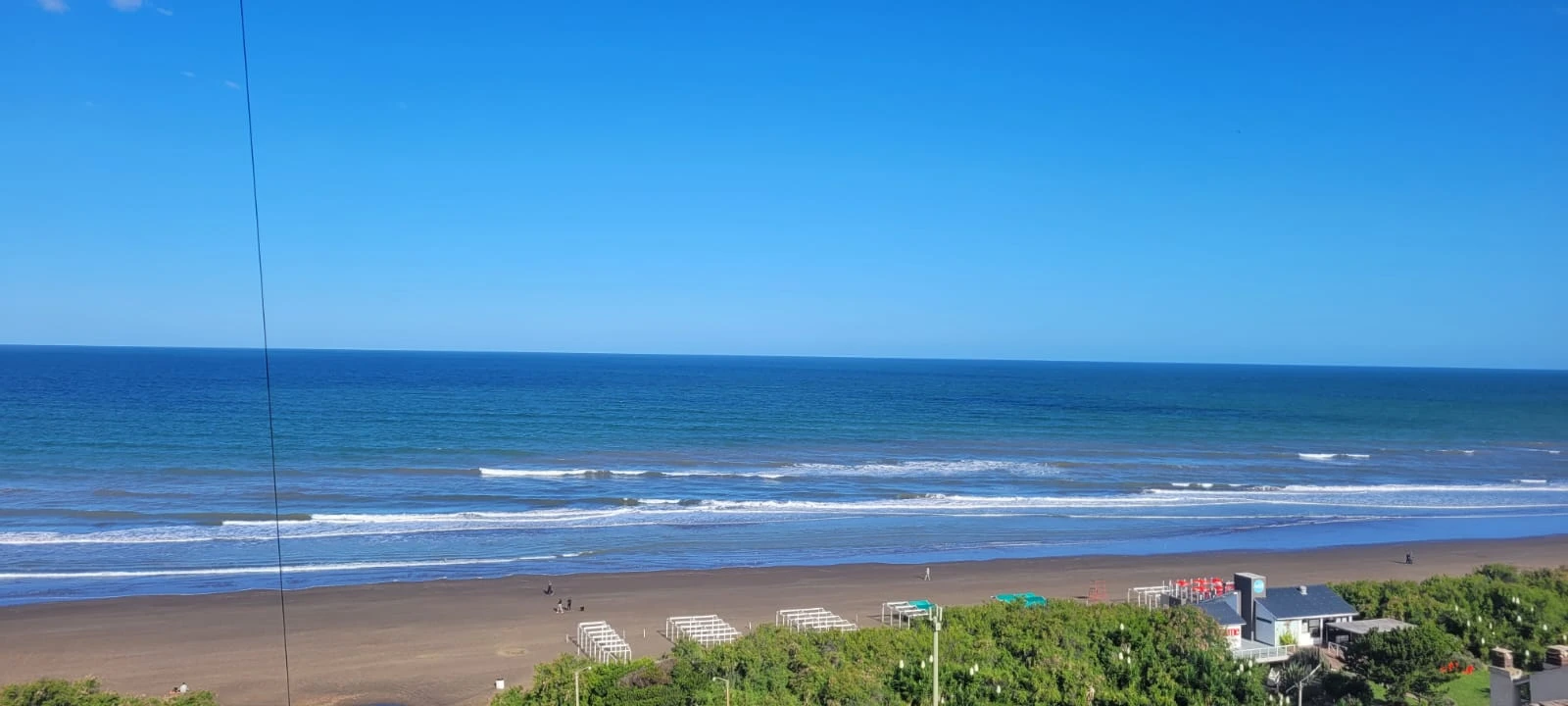 Departamento 2 ambientes con vista al mar - Balcón con vista al mar - A 50 metros de la playa. - Departamento en San Bernardo