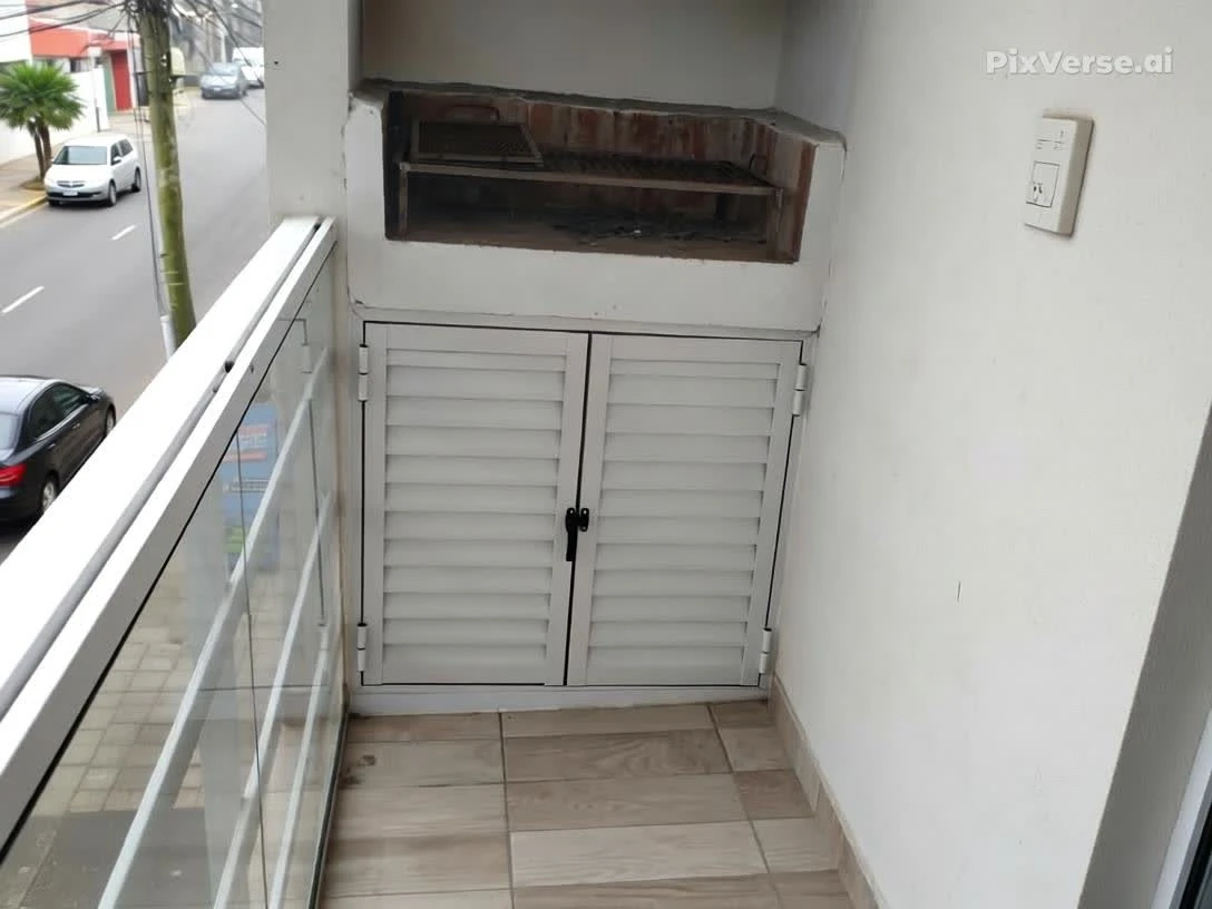 Departamento 3 ambientes sobre Av.Chiozza - A una cuadra de la playa, totalmente equipado hasta 6 personas - Departamento en San Bernardo